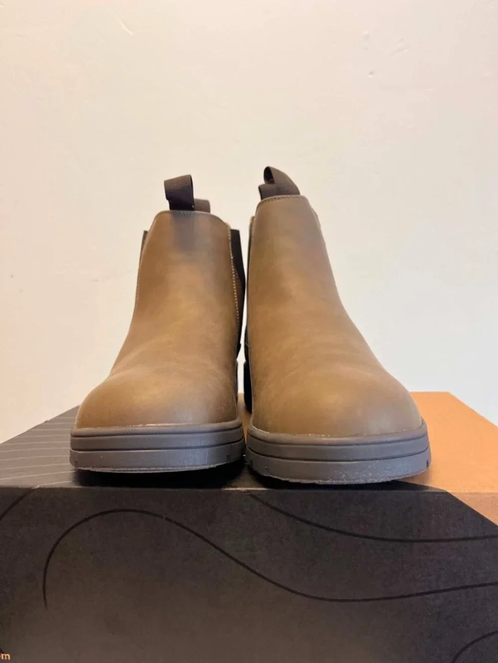 JBU by Jambu Men's Kerry Dark Brown Chelsea Boots Size 9 - P1